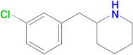 2-[(3-chlorophenyl)methyl]piperidine