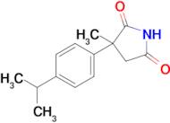 3-Methyl-3-[4-(propan-2-yl)phenyl]pyrrolidine-2,5-dione