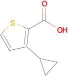 3-Cyclopropylthiophene-2-carboxylic acid