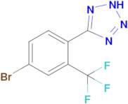 5-[4-bromo-2-(trifluoromethyl)phenyl]-2H-1,2,3,4-tetrazole