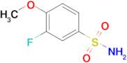 3-Fluoro-4-methoxybenzene-1-sulfonamide