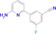 3-(6-Aminopyridin-2-yl)-5-fluorobenzonitrile