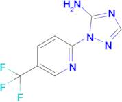 1-[5-(trifluoromethyl)pyridin-2-yl]-1h-1,2,4-triazol-5-amine