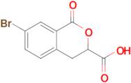 7-Bromo-1-oxo-3,4-dihydro-1h-2-benzopyran-3-carboxylic acid