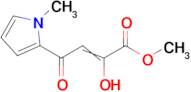 methyl 2-hydroxy-4-(1-methyl-1H-pyrrol-2-yl)-4-oxobut-2-enoate