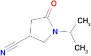 5-Oxo-1-(propan-2-yl)pyrrolidine-3-carbonitrile