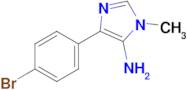 4-(4-Bromophenyl)-1-methyl-1h-imidazol-5-amine