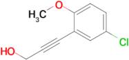 3-(5-Chloro-2-methoxyphenyl)prop-2-yn-1-ol