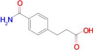 3-(4-Carbamoylphenyl)propanoic acid