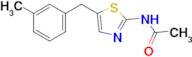 n-{5-[(3-methylphenyl)methyl]-1,3-thiazol-2-yl}acetamide