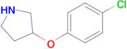 3-(4-Chlorophenoxy)pyrrolidine