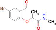 2-(4-Bromo-2-formylphenoxy)-n-methylpropanamide