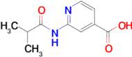 2-(2-Methylpropanamido)pyridine-4-carboxylic acid