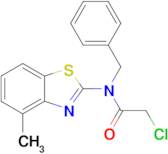 n-Benzyl-2-chloro-n-(4-methyl-1,3-benzothiazol-2-yl)acetamide