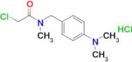 2-Chloro-n-{[4-(dimethylamino)phenyl]methyl}-n-methylacetamide hydrochloride