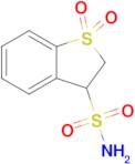 1,1-Dioxo-2,3-dihydro-1lambda6-benzothiophene-3-sulfonamide