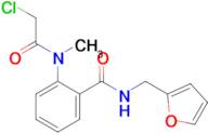 2-(2-Chloro-n-methylacetamido)-n-(furan-2-ylmethyl)benzamide