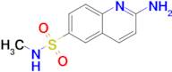 2-Amino-n-methylquinoline-6-sulfonamide