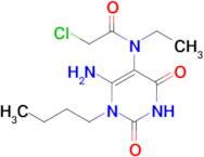 n-(6-Amino-1-butyl-2,4-dioxo-1,2,3,4-tetrahydropyrimidin-5-yl)-2-chloro-n-ethylacetamide