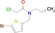 n-[(5-bromothiophen-2-yl)methyl]-2-chloro-n-(prop-2-en-1-yl)acetamide