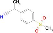 2-(4-Methanesulfonylphenyl)propanenitrile