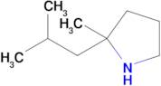 2-Methyl-2-(2-methylpropyl)pyrrolidine