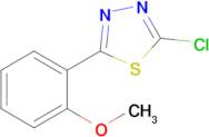 2-Chloro-5-(2-methoxyphenyl)-1,3,4-thiadiazole