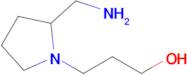 3-[2-(aminomethyl)pyrrolidin-1-yl]propan-1-ol