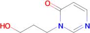 3-(3-Hydroxypropyl)-3,4-dihydropyrimidin-4-one