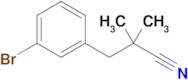 3-(3-Bromophenyl)-2,2-dimethylpropanenitrile