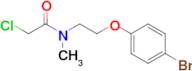 n-[2-(4-bromophenoxy)ethyl]-2-chloro-n-methylacetamide