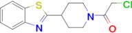 1-[4-(1,3-benzothiazol-2-yl)piperidin-1-yl]-2-chloroethan-1-one