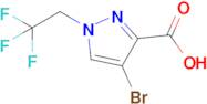 4-Bromo-1-(2,2,2-trifluoroethyl)-1h-pyrazole-3-carboxylic acid