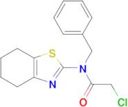 n-Benzyl-2-chloro-n-(4,5,6,7-tetrahydro-1,3-benzothiazol-2-yl)acetamide