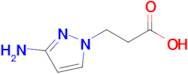 3-(3-Amino-1h-pyrazol-1-yl)propanoic acid