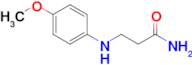 3-[(4-methoxyphenyl)amino]propanamide