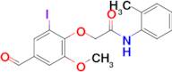 2-(4-formyl-2-iodo-6-methoxyphenoxy)-N-(o-tolyl)acetamide