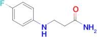 3-[(4-fluorophenyl)amino]propanamide