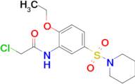 2-Chloro-n-[2-ethoxy-5-(piperidine-1-sulfonyl)phenyl]acetamide