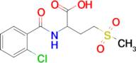 2-[(2-chlorophenyl)formamido]-4-methanesulfonylbutanoic acid