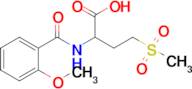 4-Methanesulfonyl-2-[(2-methoxyphenyl)formamido]butanoic acid