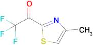 2,2,2-Trifluoro-1-(4-methyl-1,3-thiazol-2-yl)ethan-1-one