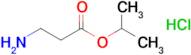 Propan-2-yl 3-aminopropanoate hydrochloride