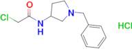 n-(1-Benzylpyrrolidin-3-yl)-2-chloroacetamide hydrochloride