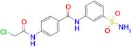 4-(2-Chloroacetamido)-n-(3-sulfamoylphenyl)benzamide