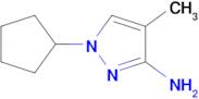 1-cyclopentyl-4-methyl-1h-pyraZol-3-amine