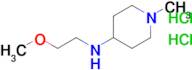 n-(2-Methoxyethyl)-1-methylpiperidin-4-amine dihydrochloride