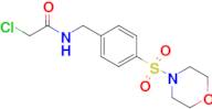 2-Chloro-n-{[4-(morpholine-4-sulfonyl)phenyl]methyl}acetamide