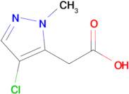 2-(4-Chloro-1-methyl-1h-pyrazol-5-yl)acetic acid