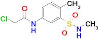 2-Chloro-n-[4-methyl-3-(methylsulfamoyl)phenyl]acetamide